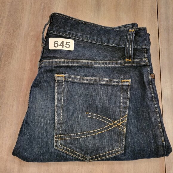 Roebuck and Co Men's Jeans Slim Straight Leg 34x34 Dark Blue Wash 100% Cotton - Picture 7 of 7